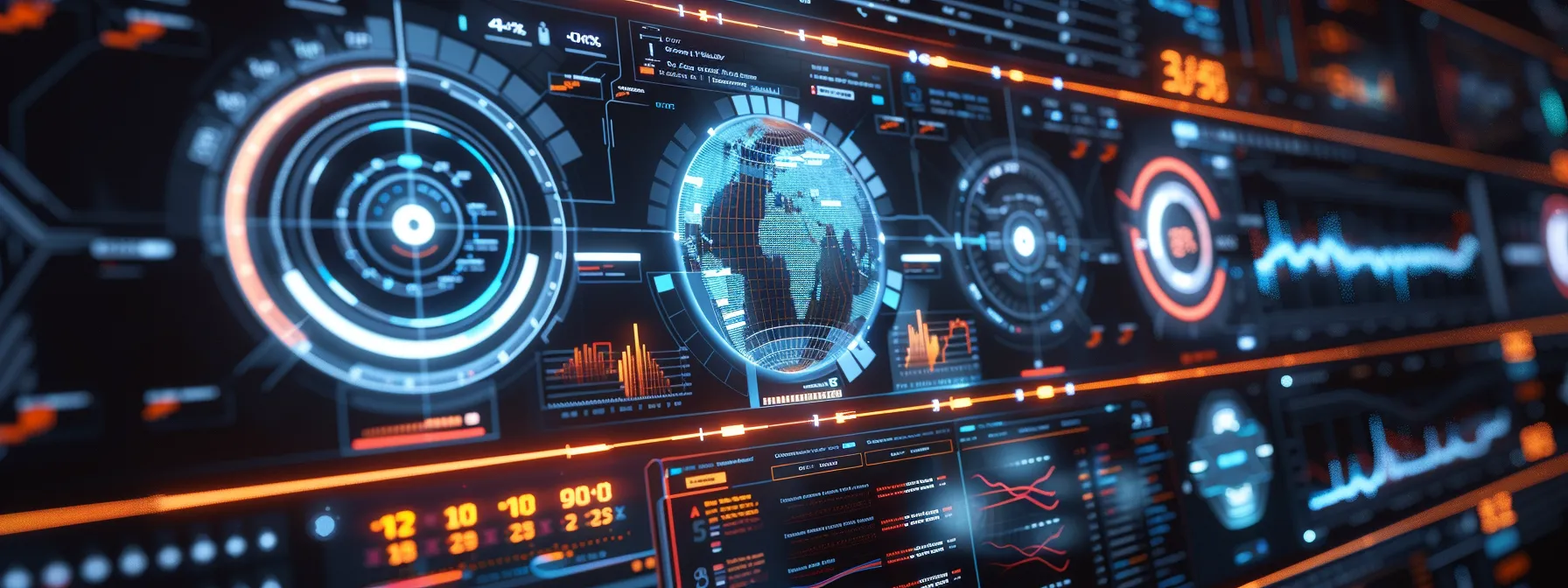 a sleek, futuristic digital dashboard displays vibrant graphs and analytics, showcasing a powerful interface for seo tools that integrates keyword research, backlink analysis, and site auditing in a visually compelling arrangement.