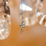 a close-up of a necklace