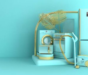 a machine with a basket