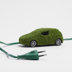 a green toy car