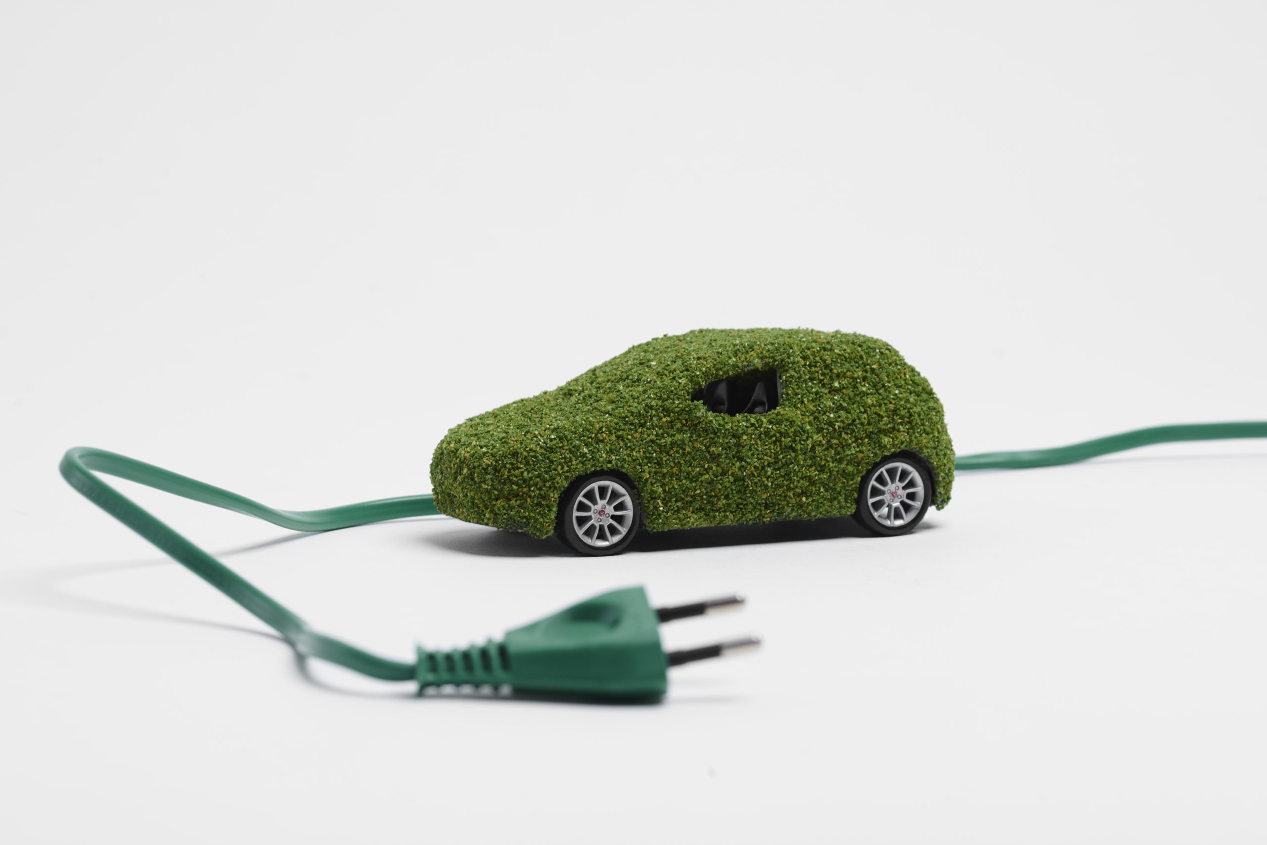a green toy car